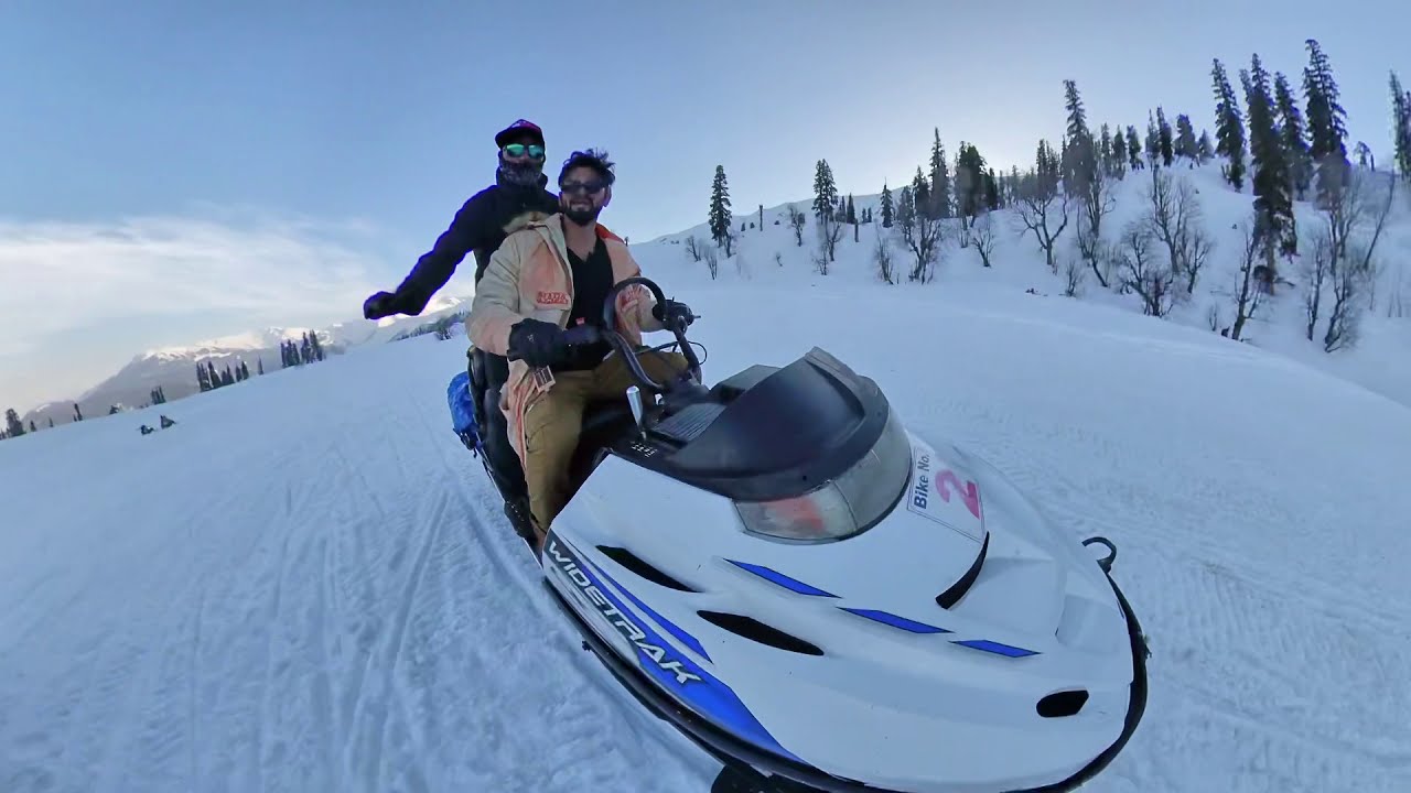 Snow Biking @ Gulmarg