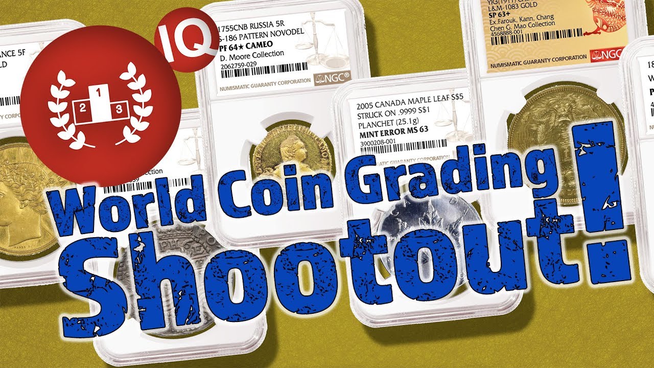 CoinWeek IQ: World Coin Grading Shootout! - 4K Video