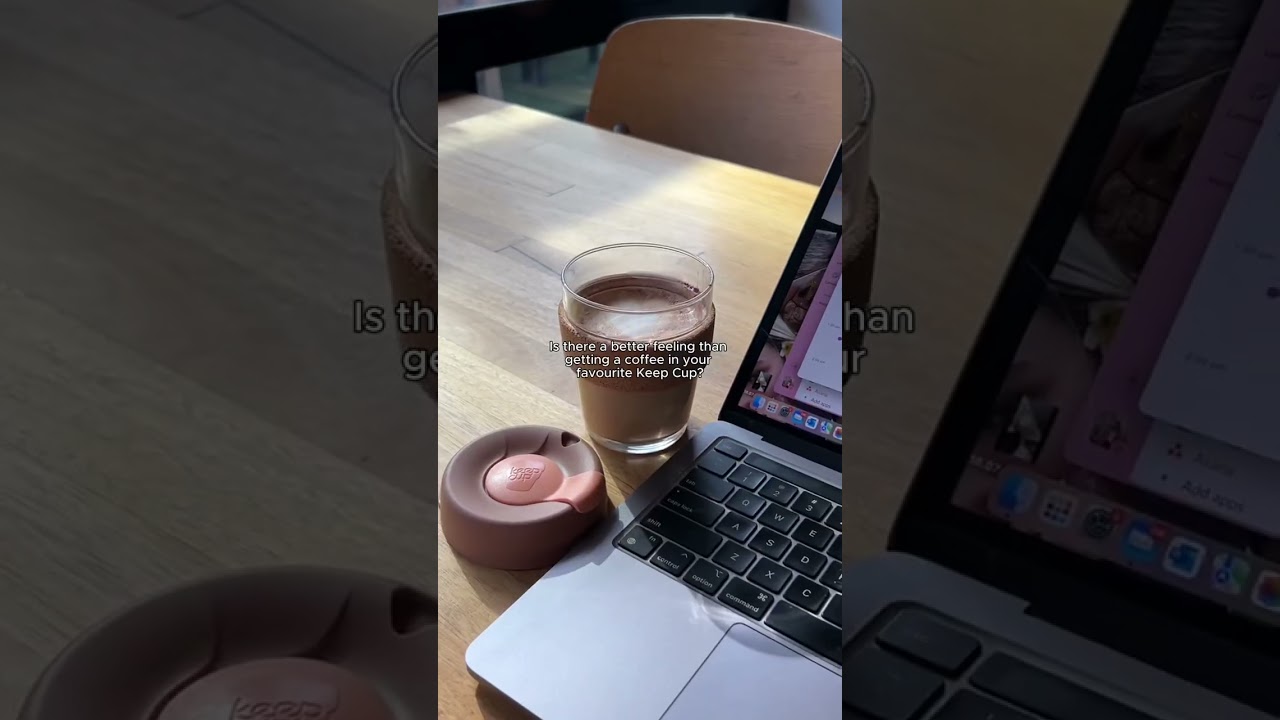 Buy yourself a little treat with your KeepCup! ☕✨