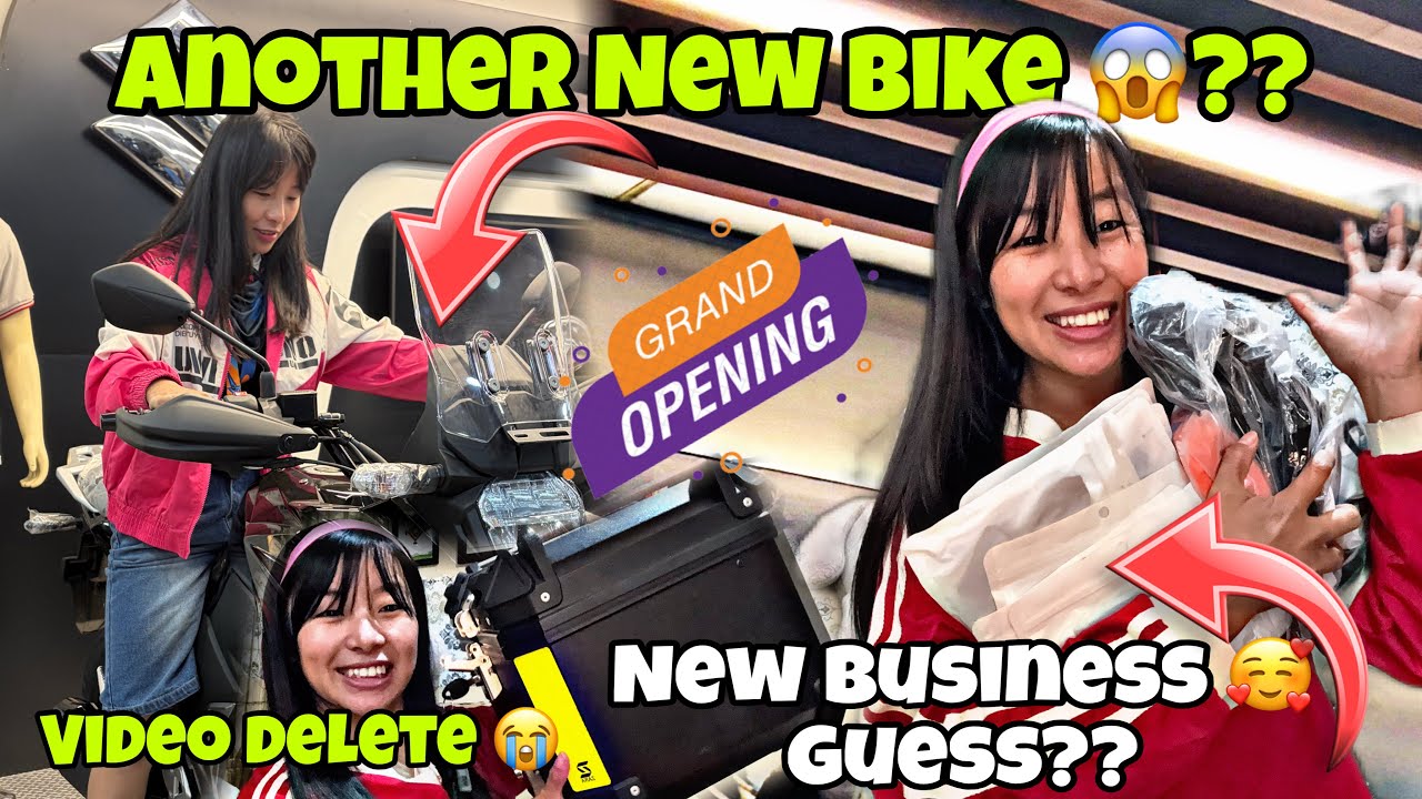 ANOTHER NEW BIKE?WHY🤔||NEW BUSINESS GUESS VIDEO SAB DELETE😭||CHANGE MY NEW TOP BOX📦 