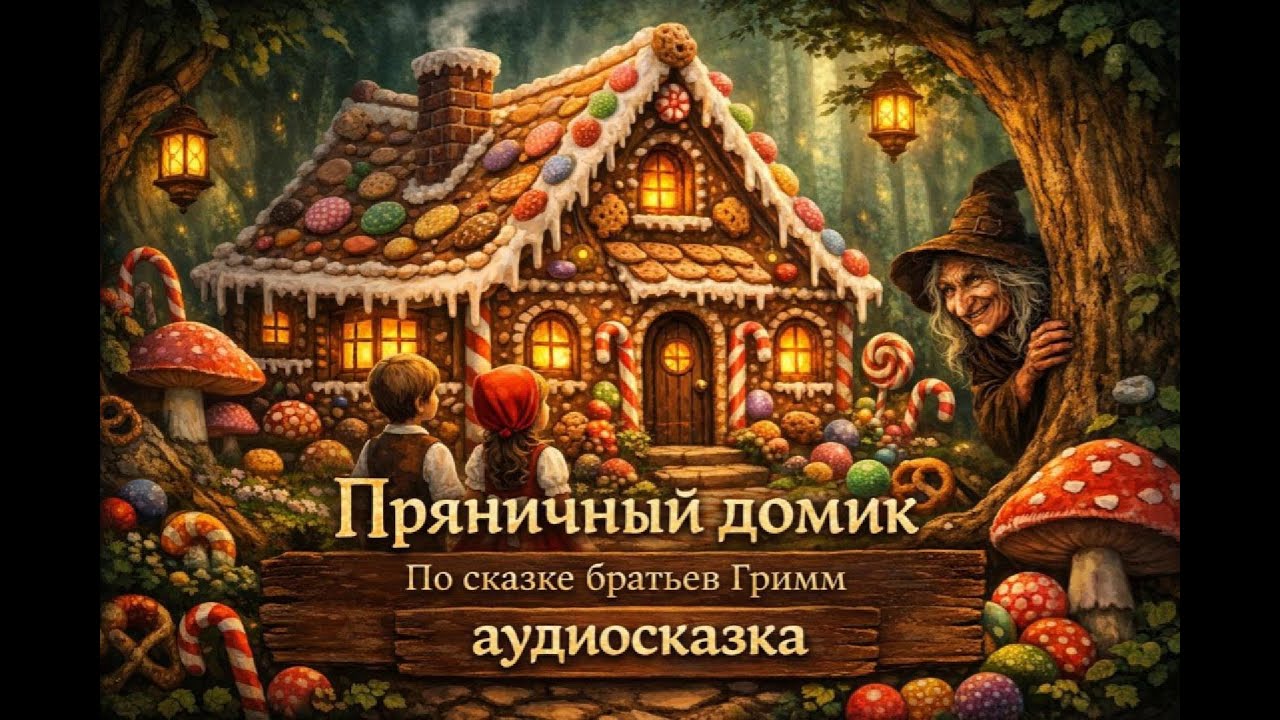 пряничный домик #засыпайка #сказка #аудиосказка