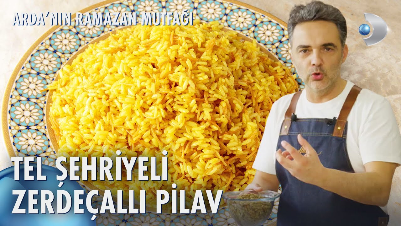 Tel Şehriyeli Zerdeçallı Pilav 🍛 Arda'nın Ramazan Mutfağı 131. Bölüm