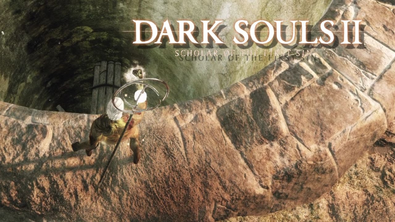 the MANLIEST way to go down the gutter in Dark Souls 2