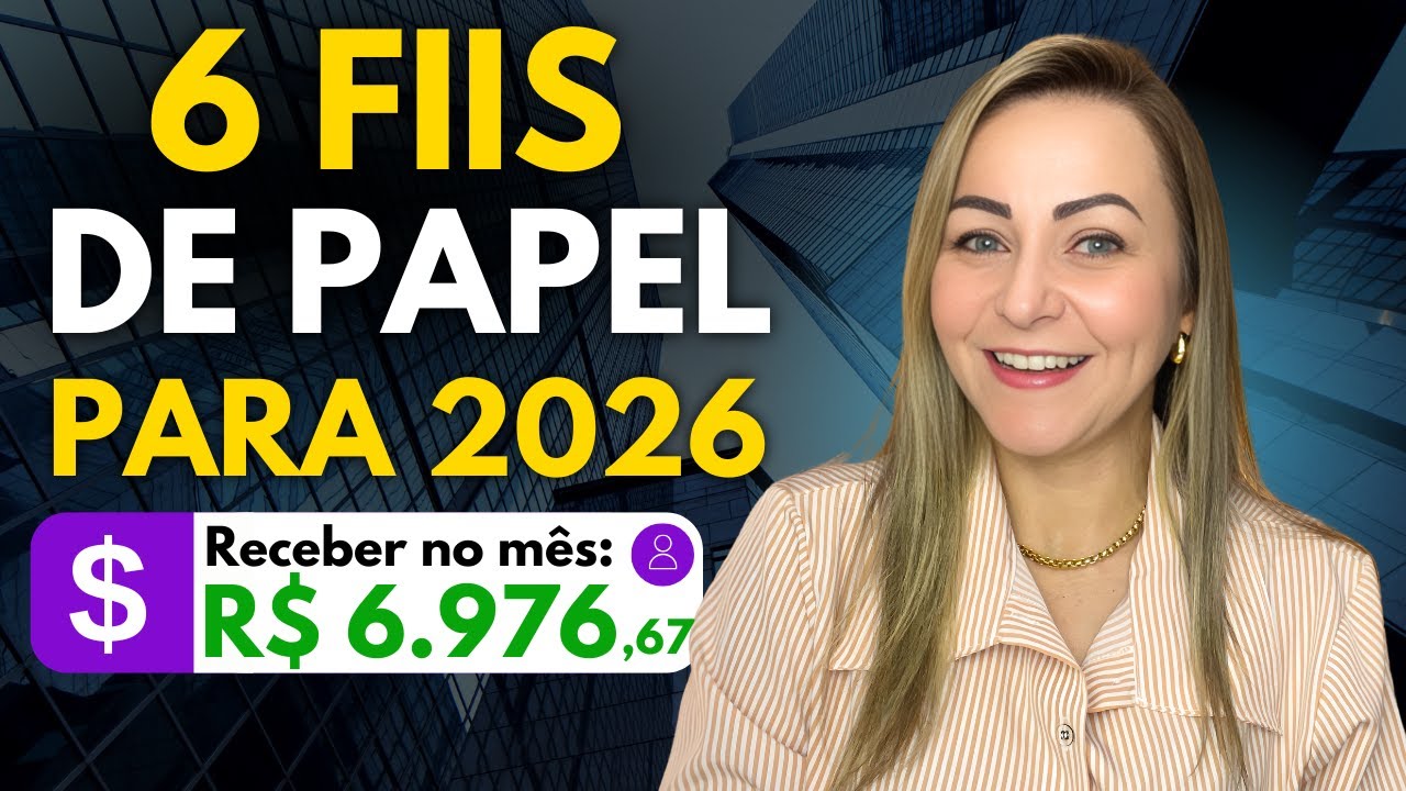 Top 6 Fundos Imobili&aacute;rios de Papel Que Eu Escolhi Para 2026