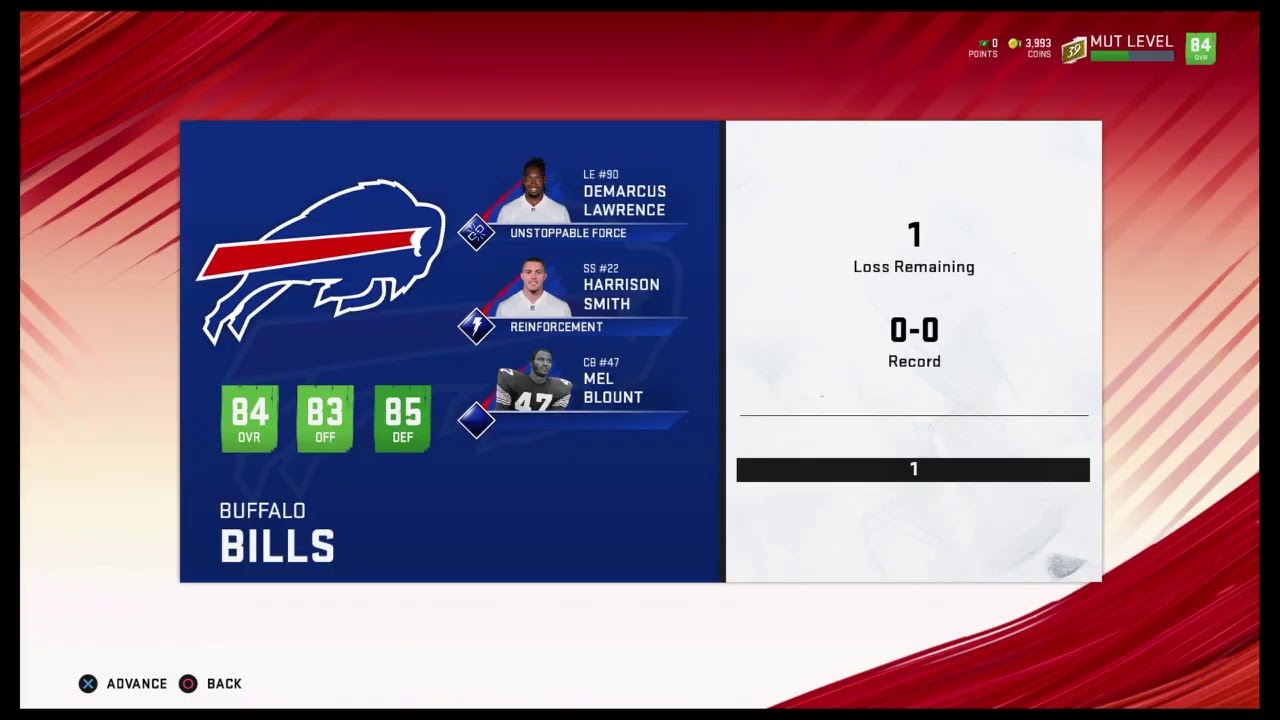 House rules Reward Madden 20