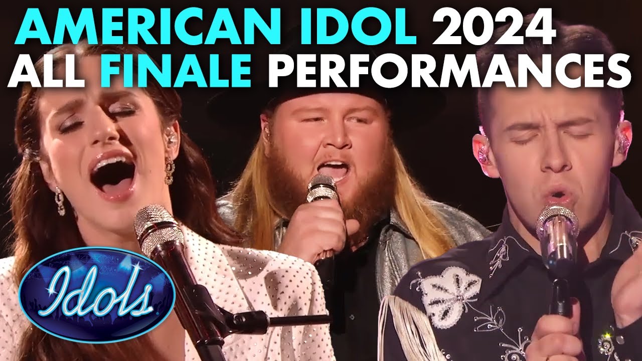 ALL AMERICAN IDOL FINALE PERFORMANCES 2024 | Idols Global