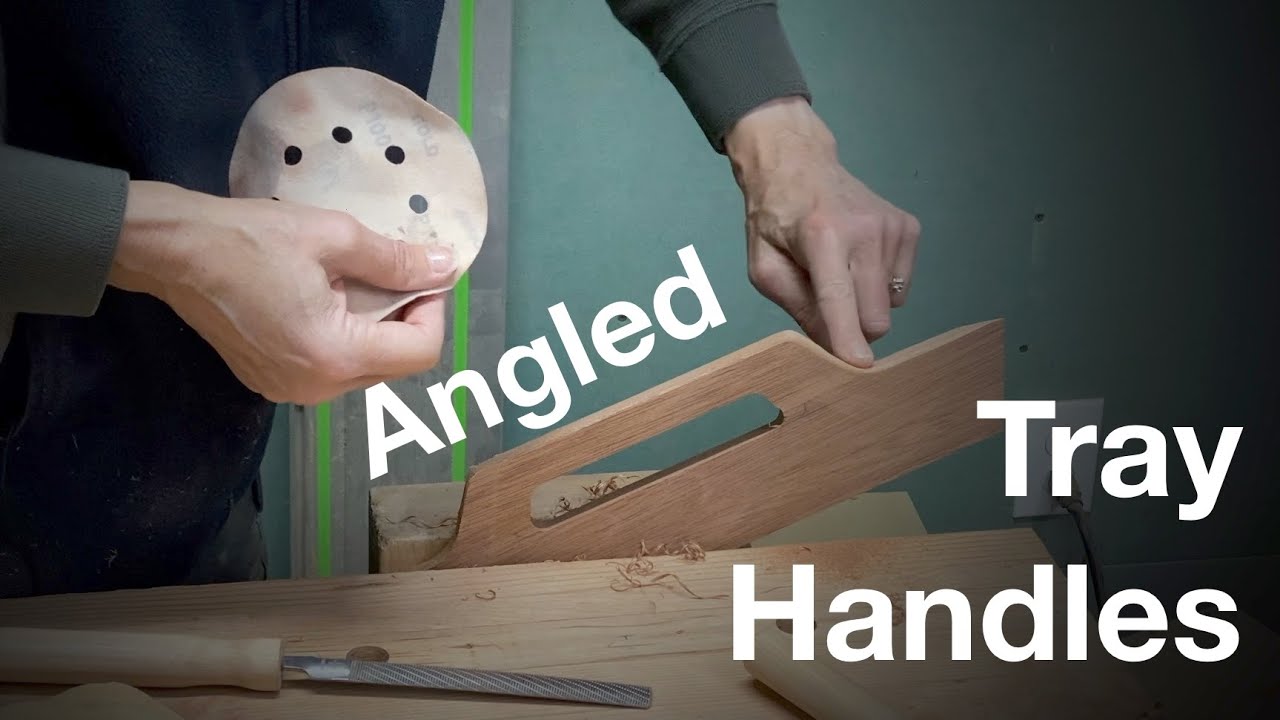 Shaping Sides and Ends  - Butler's Tray