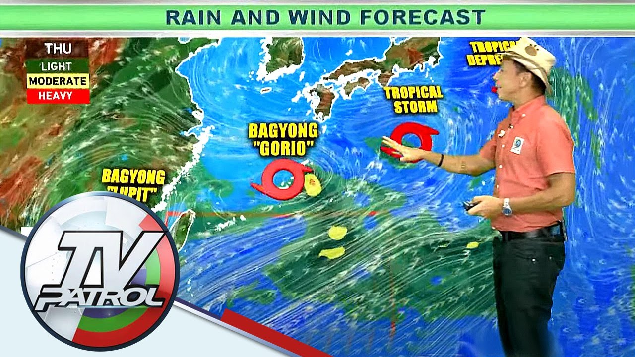 Apat na bagyo ang binabantayan ng PAGASA | TV Patrol
