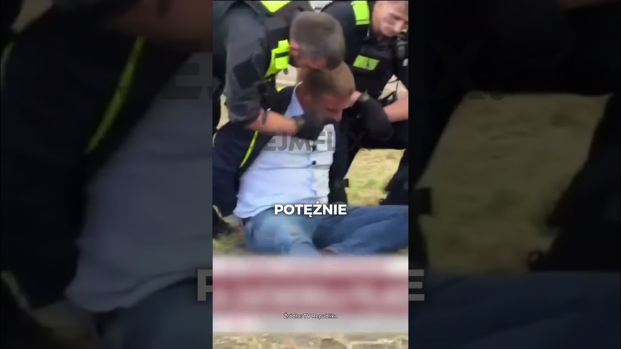 SZOK! Bąkiewicz został brutalnie pobity przez niemieckich policjant&oacute;w, nieoficalnie ma przebywać