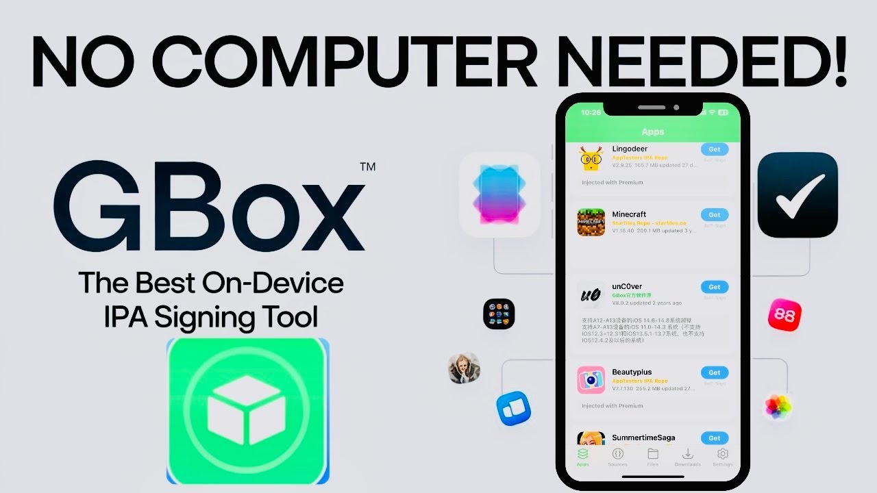 Как подписать и установить IPA-файлы iOS прямо на iPhone с помощью GBox