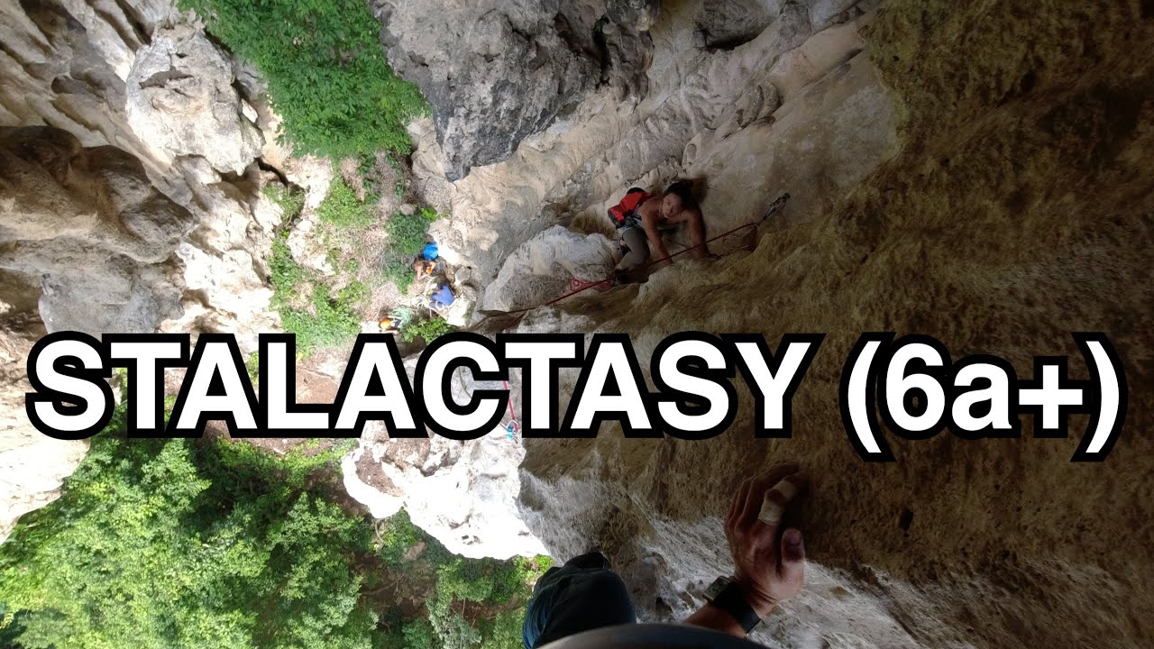 Stalactasy (6a+) - Rock Climbing in Malaysia, Kuala Lumpur, Batu Caves, Kura Kura Crag