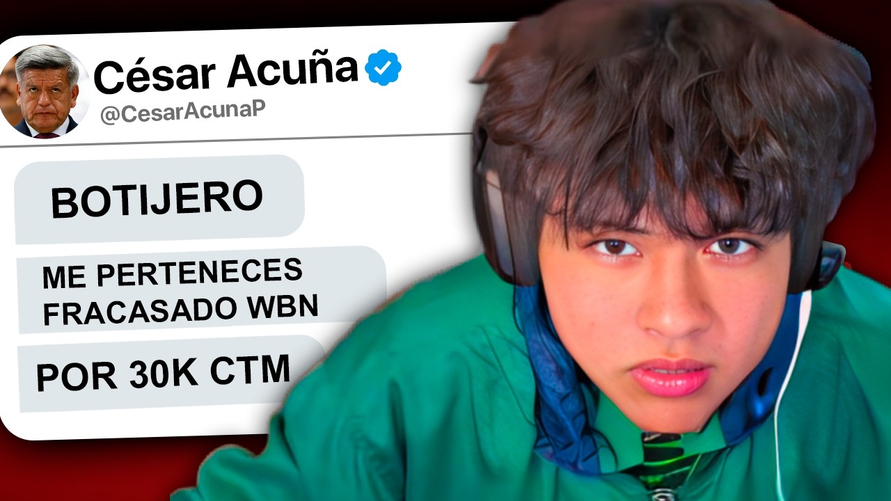 CESAR ACUÑA paga 30 MIL DOLARES a STREAMERS BOTIJEROS | Goblinciano