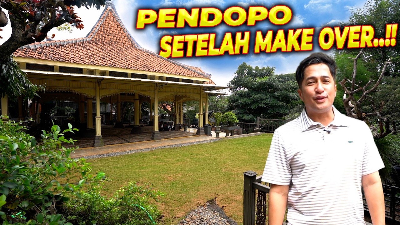 LEBARAN SEBENTAR LAGI.. MAKE OVER PENDOPO DIKEBUT..!!