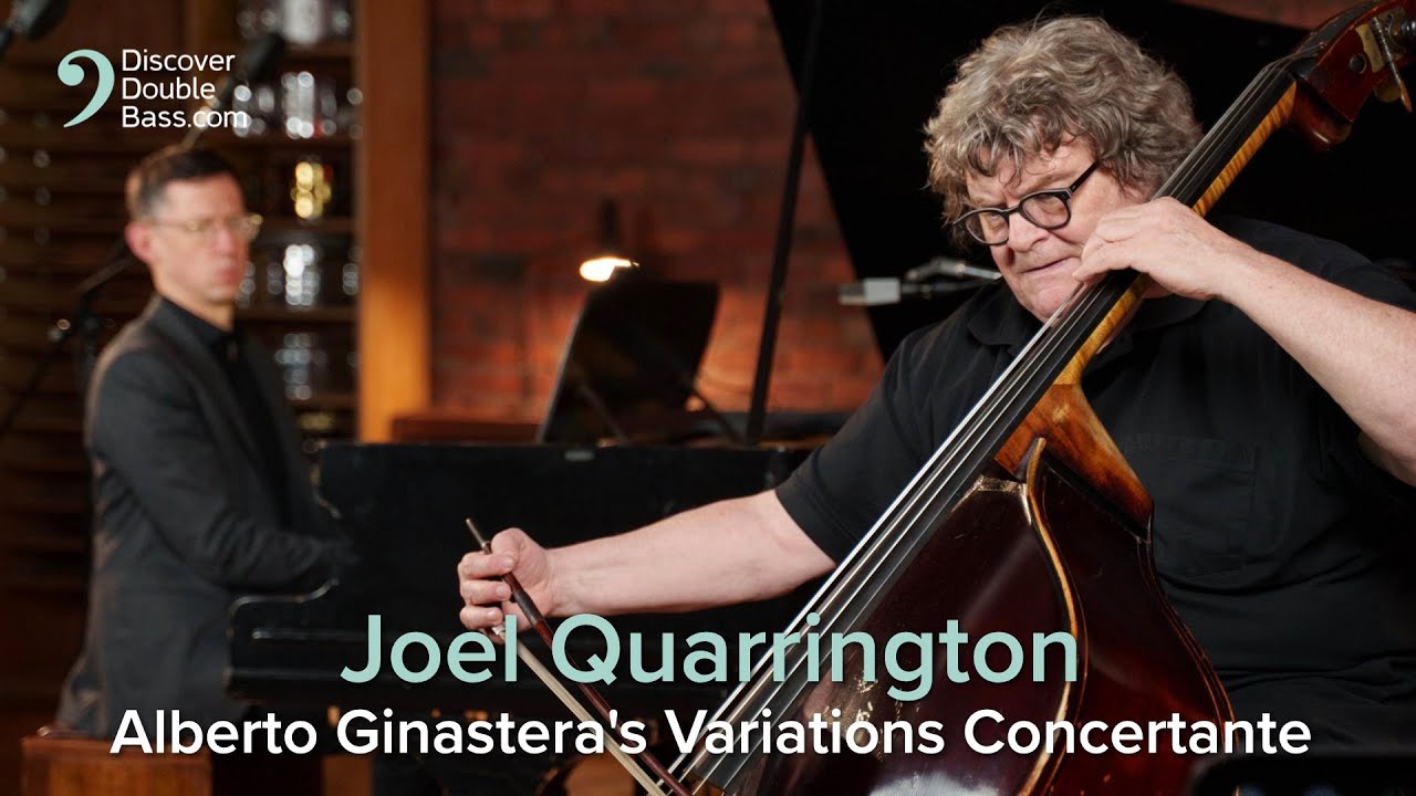 Joel Quarrington performs Alberto Ginastera's Variations Concertante (in 4ths!)