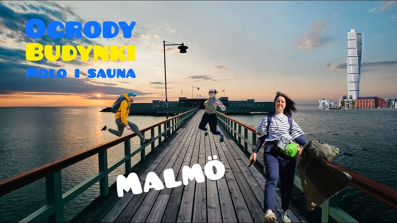 SZWECJA MALM&Ouml; Odwiedzamy miejskie parki i plażę w MALMO