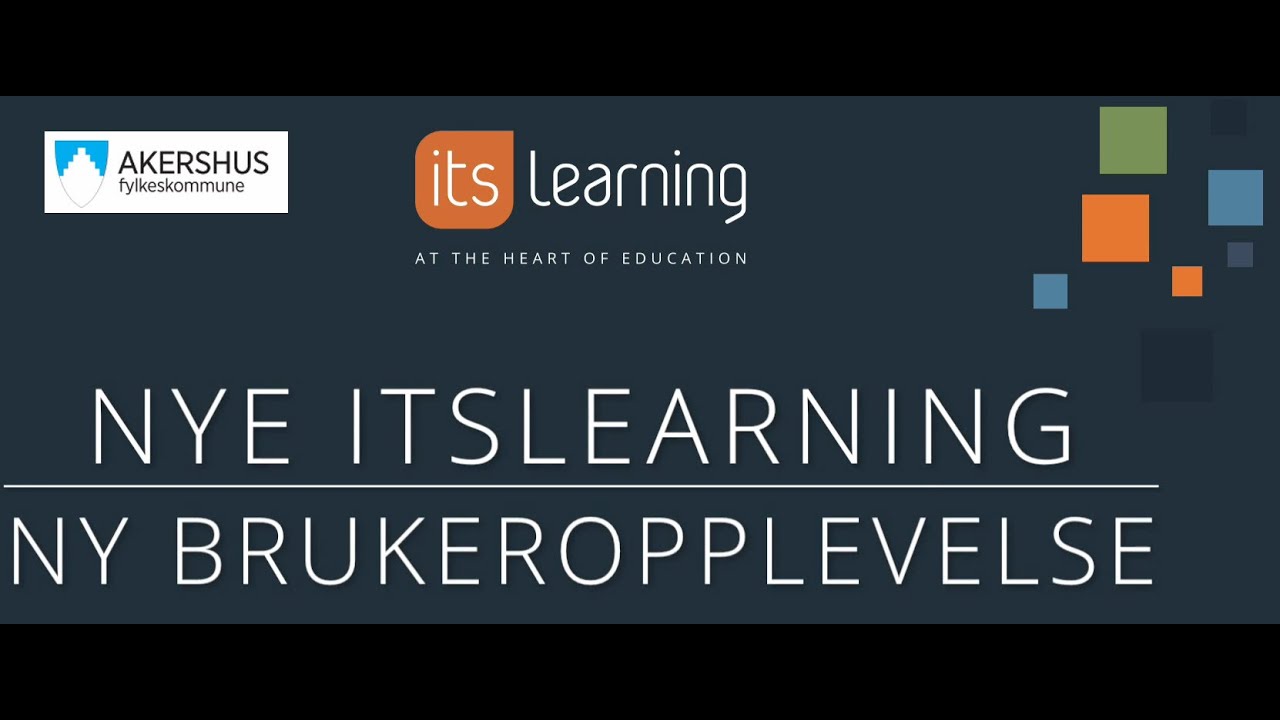 Nye moderne itslearning 2016