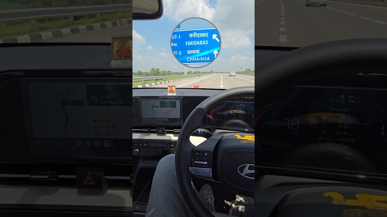 Hyundai Verna mileage test #verna #automobile