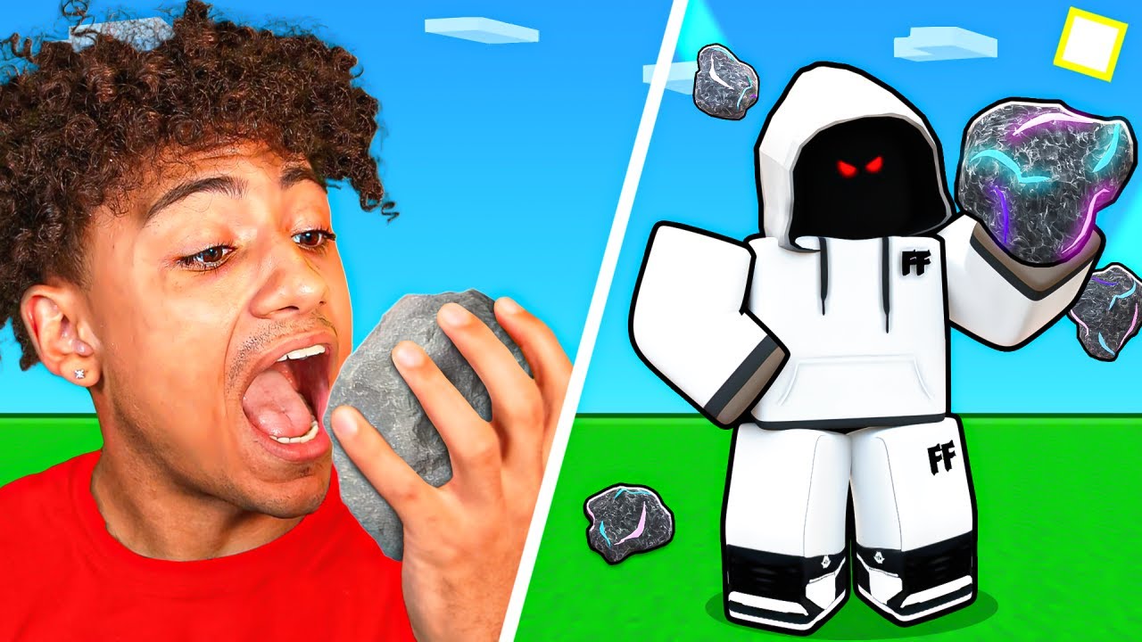 Roblox Bedwars But Anything You EAT Comes To LIFE.. (THE FINALE)