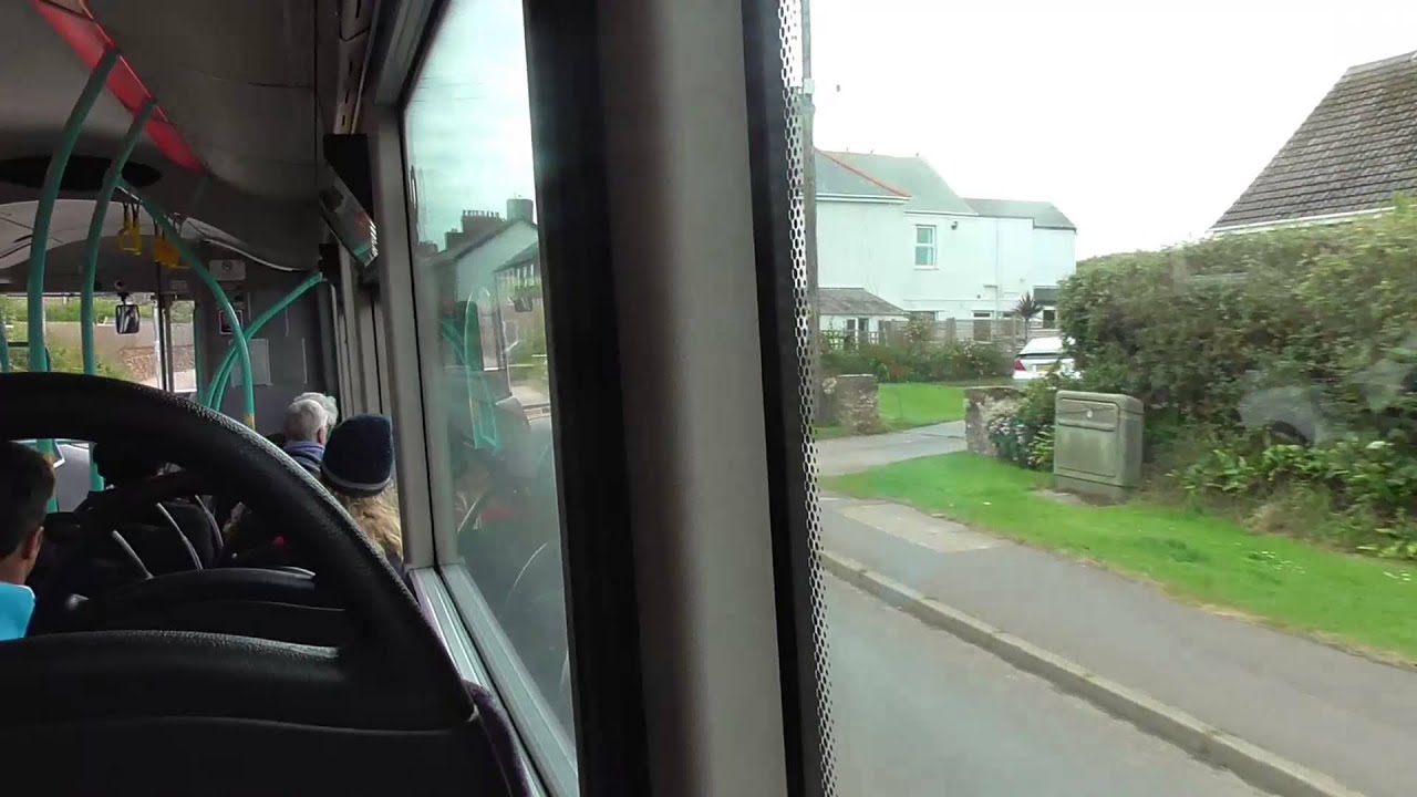 bus ride from The Causeway Hayle to CAMBORNE BUS STATION