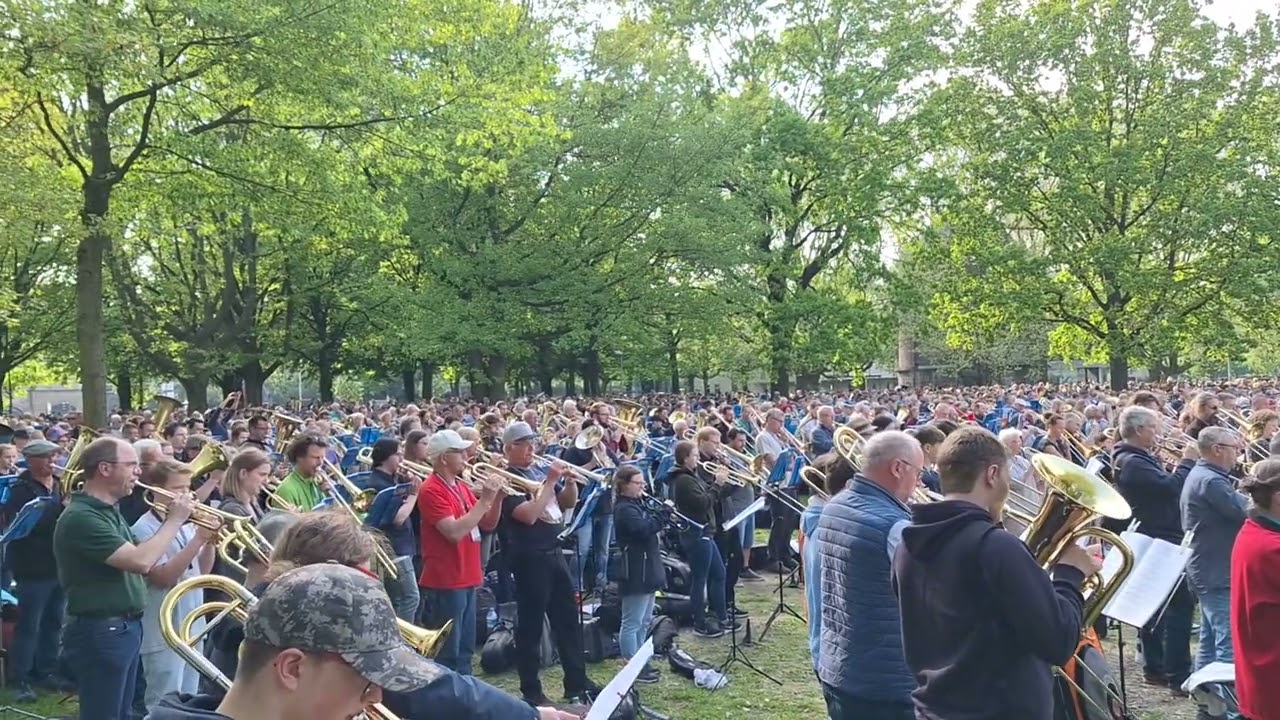 Eröffnung des dept 2024 Deutscher Evangelischer Posaunentag in Hamburg