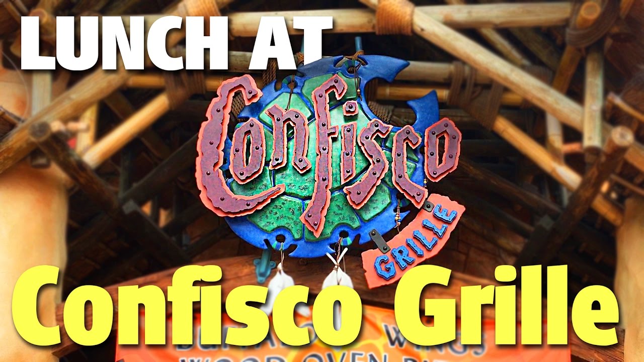 Lunch at Confisco Grille | Islands of Adventure