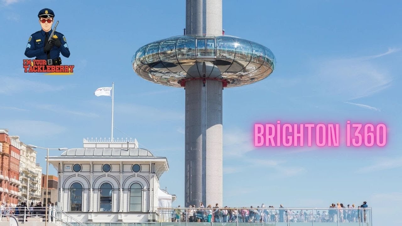 Soaring Above Brighton | Stunning Views from the Brightob i360 Observation Tower!