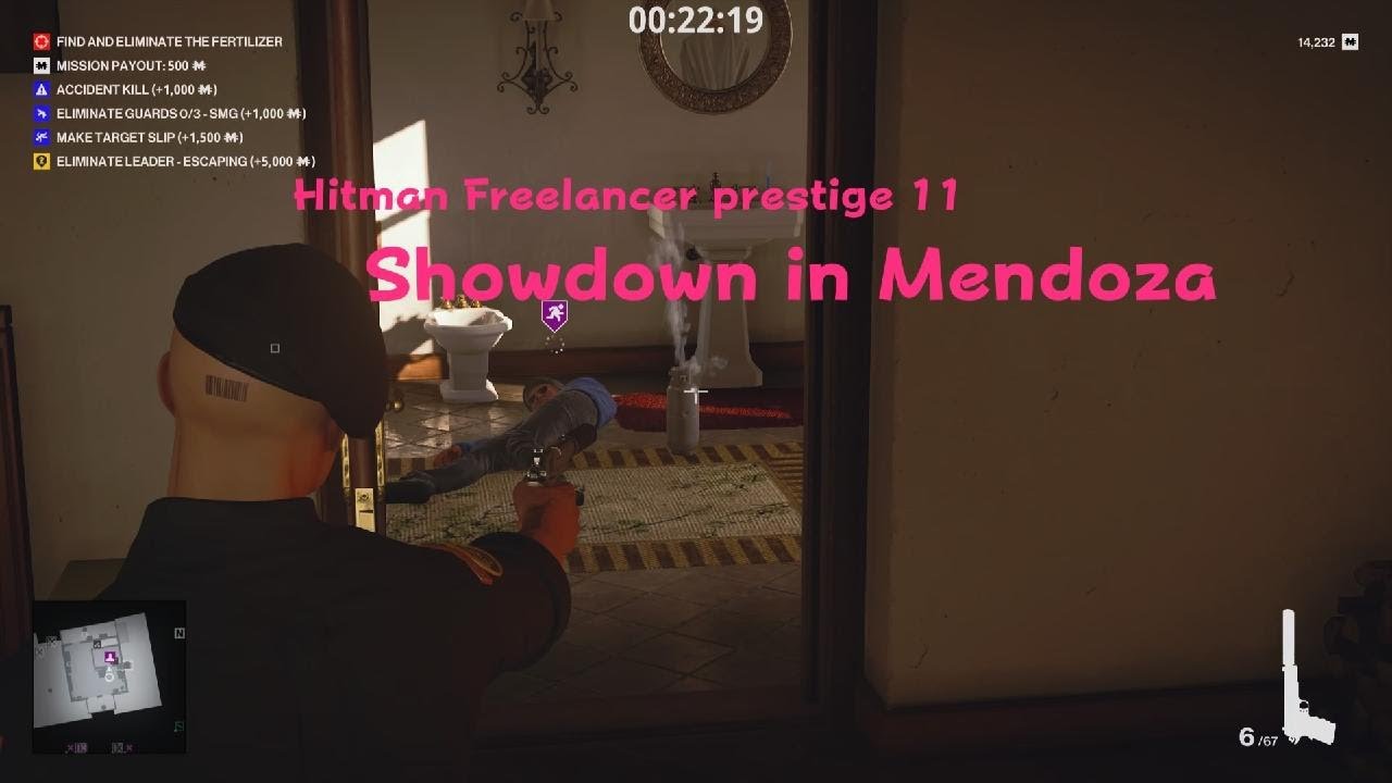 HITMAN Freelancer prestige 11 Showdown in Mendoza