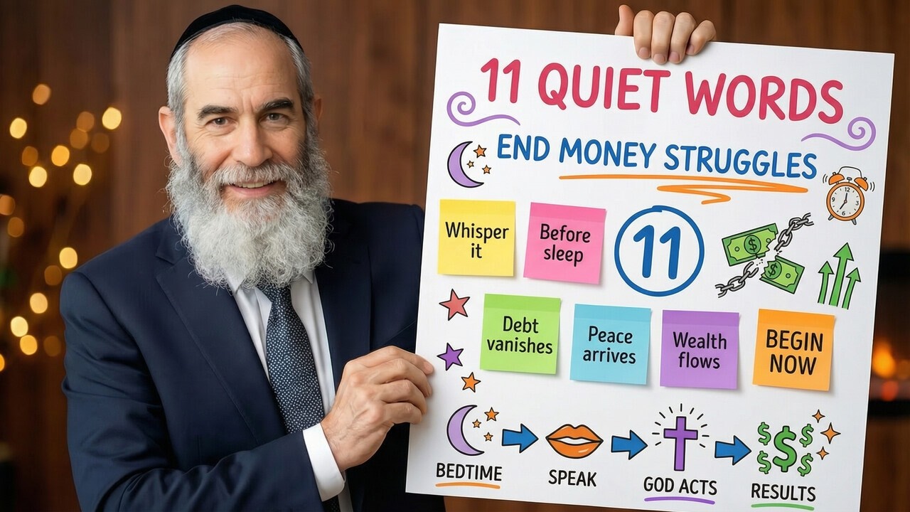 Rabbi: The Prayer That Quietly Removes Financial Struggles Overnight
