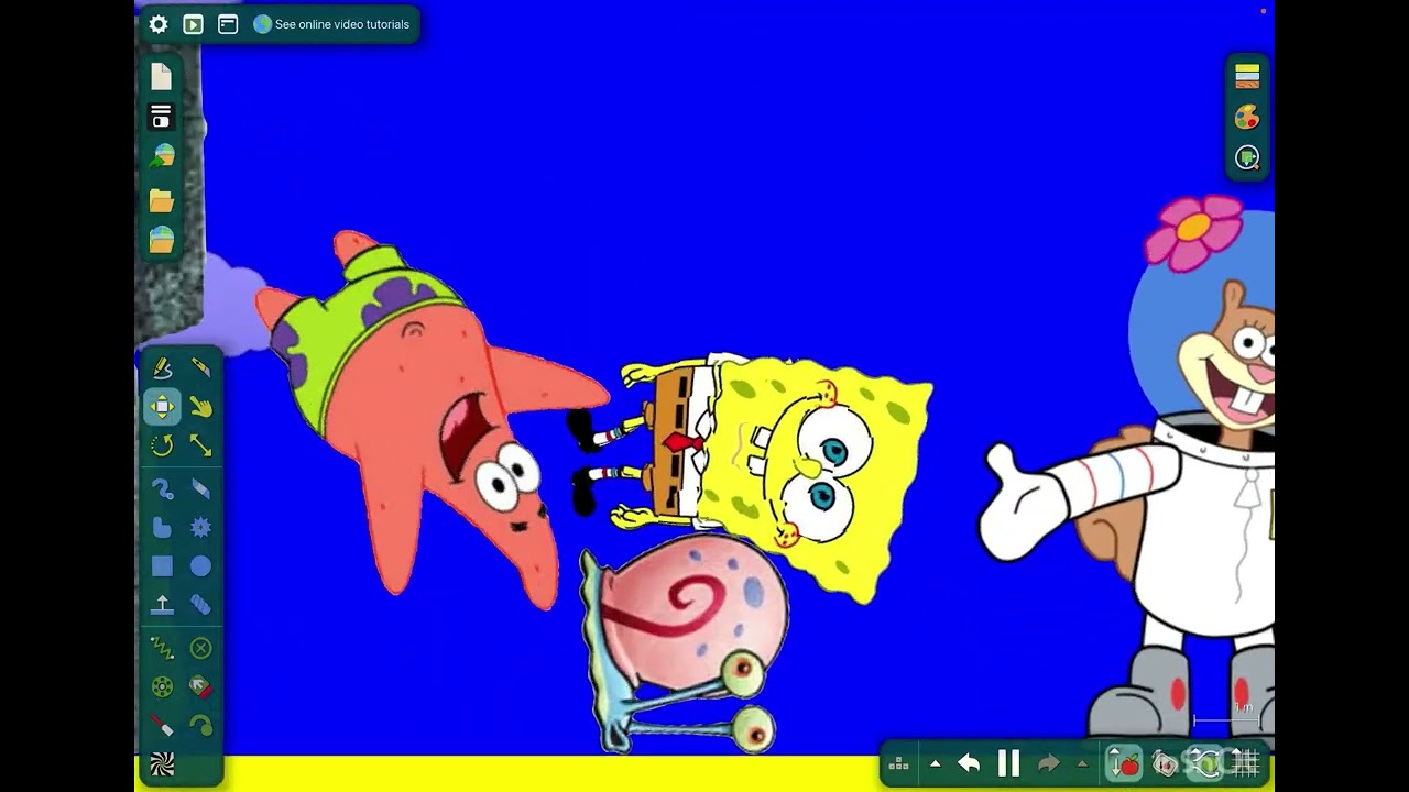 Random SpongeBob Show S1E2:Sneaking to Da Museum