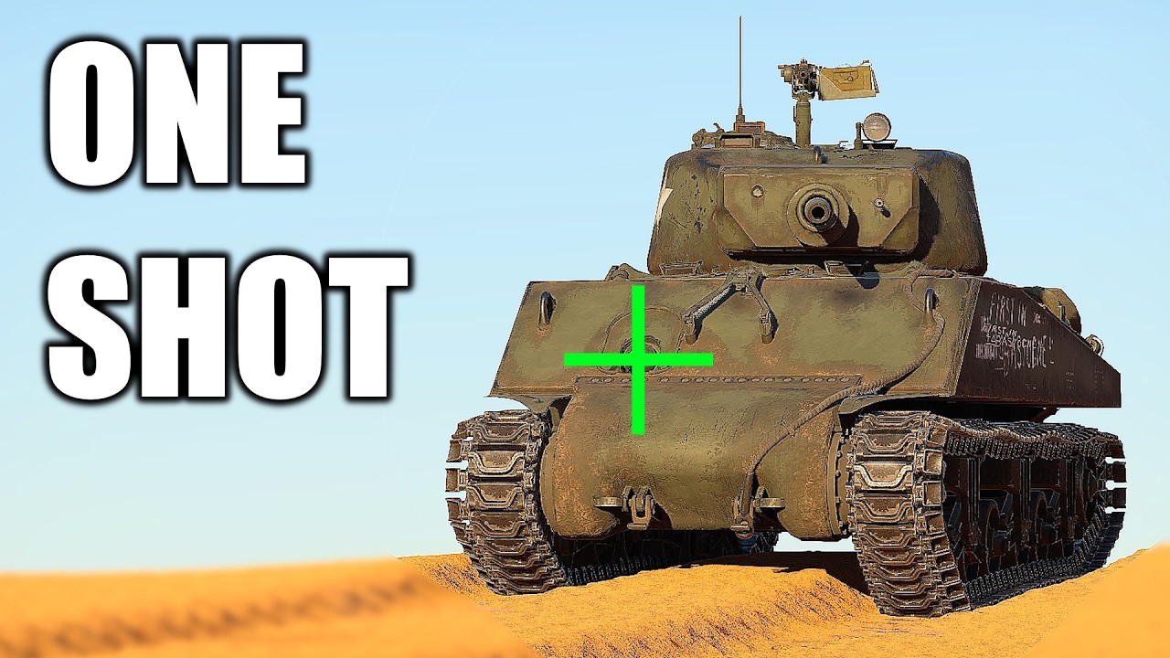 Как уничтожить американские тяжёлые танки на вашем Tiger 1