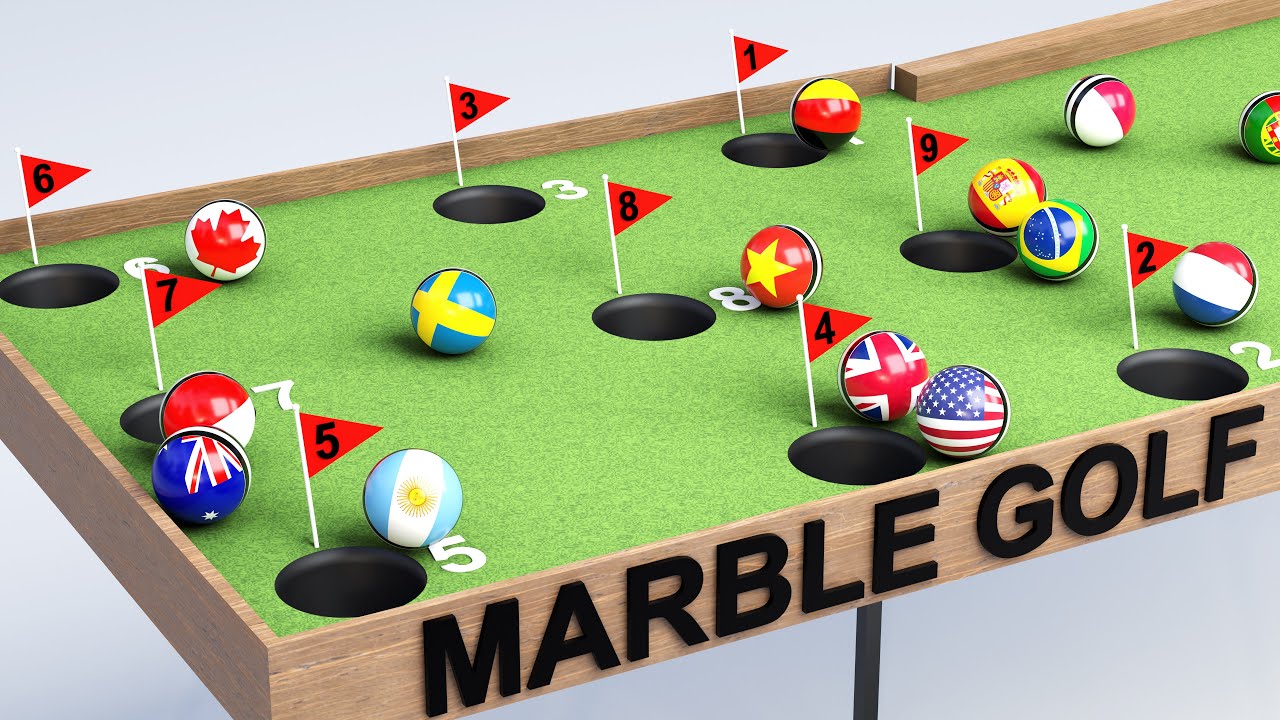 Marble Golf Tournament 3D - Season 2