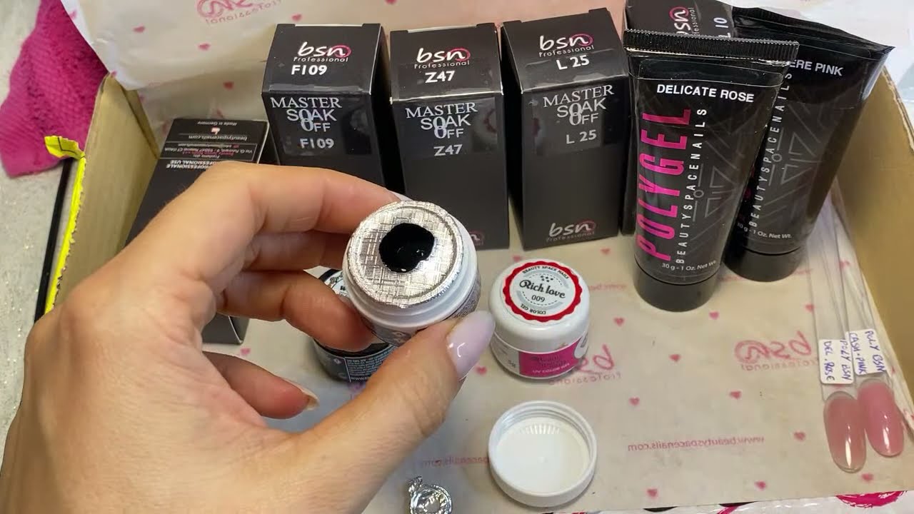 #spacchettamento bsn #nails #polygel e tanto altro