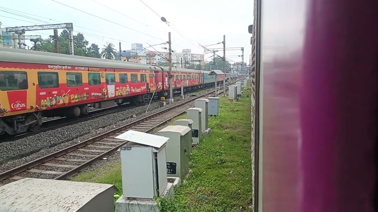 Train No.12027/28 Shatabdi Express Bangalore Chennai Full exterior branding