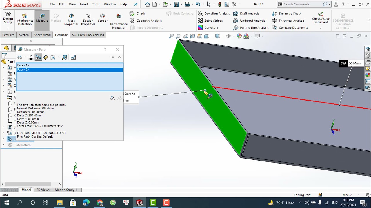 Cách dùng lệnh Edge Flange trong solidworks - Góc cơ khí