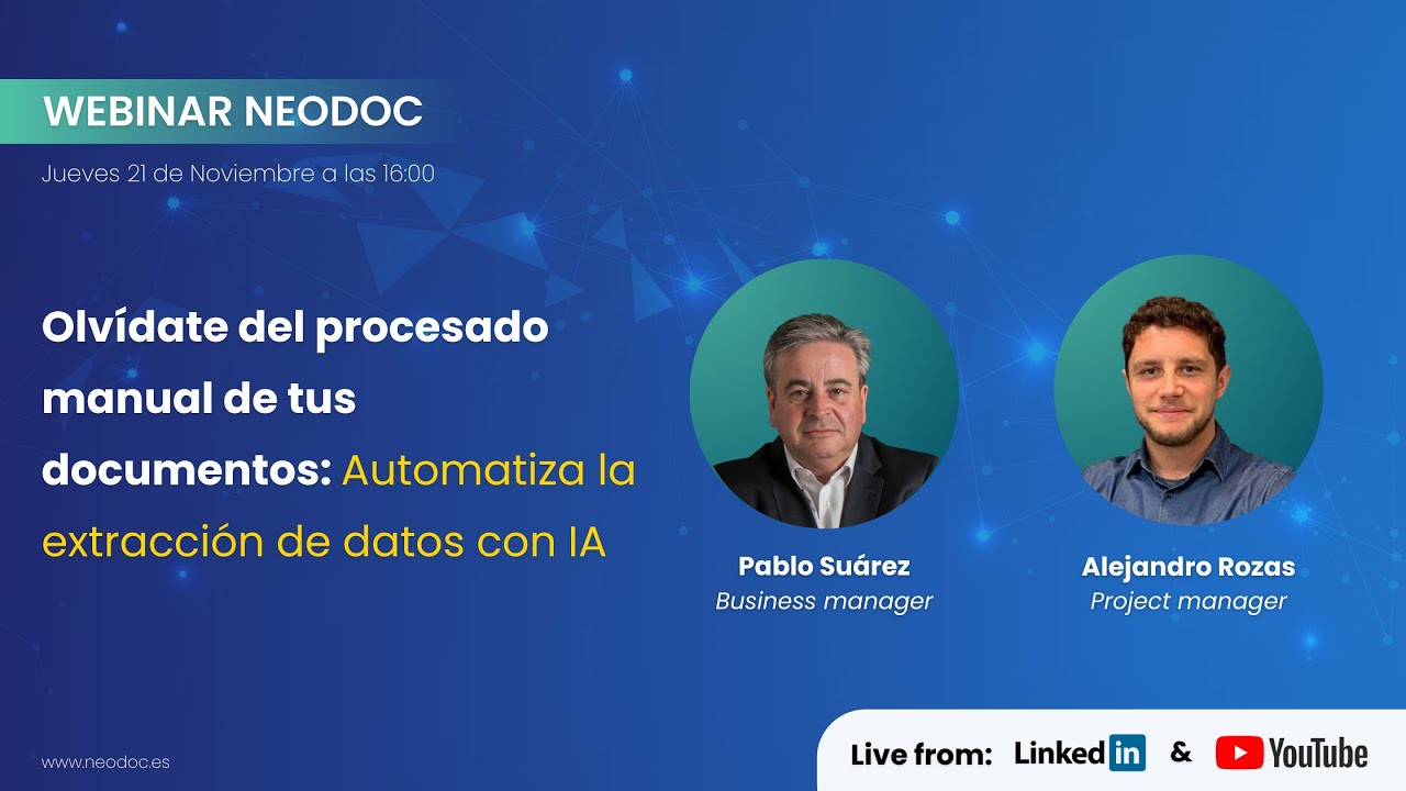 Webinar: Automatiza la extracci&oacute;n de datos con IA