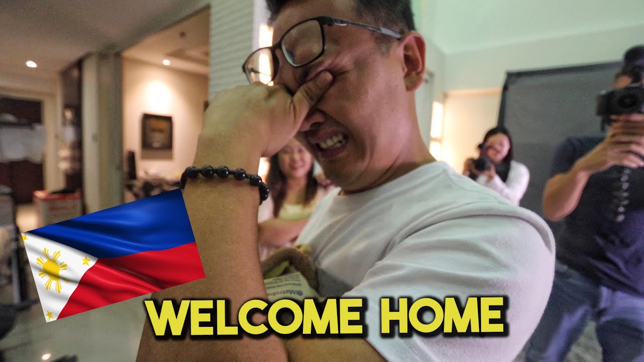 Surprising OFW with 100k pesos (EMOTIONAL)