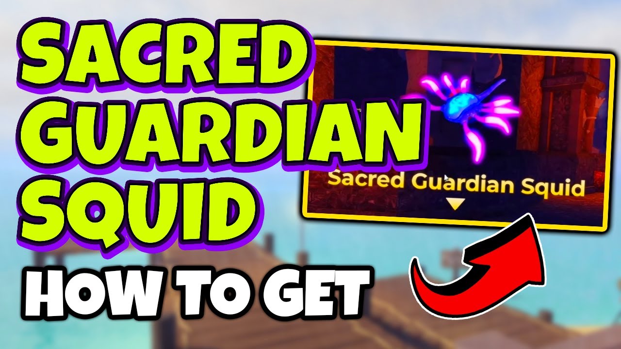 How to Catch SACRED GUARDIAN SQUID in FISH IT Roblox Jungle Expansion