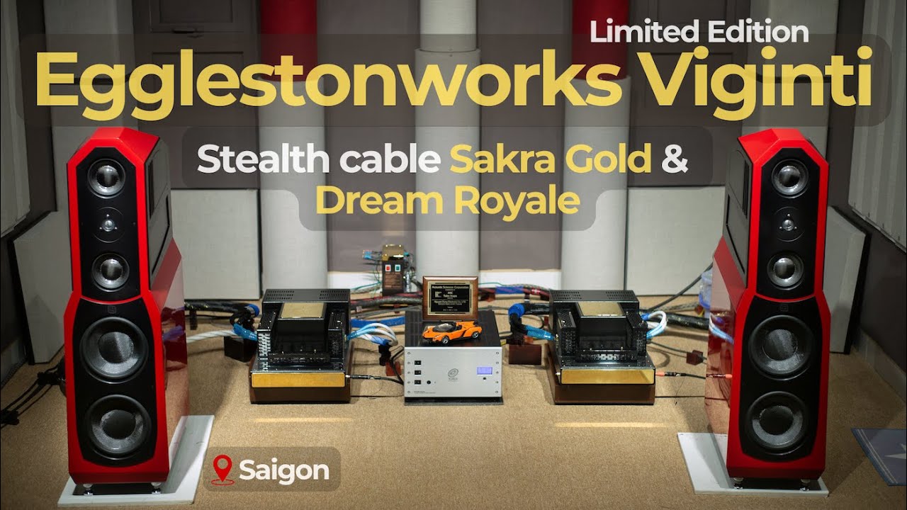 Egglestonworks Viginti kết hợp dây Stealth đầu bảng Sakra Gold và Dream Royale V19