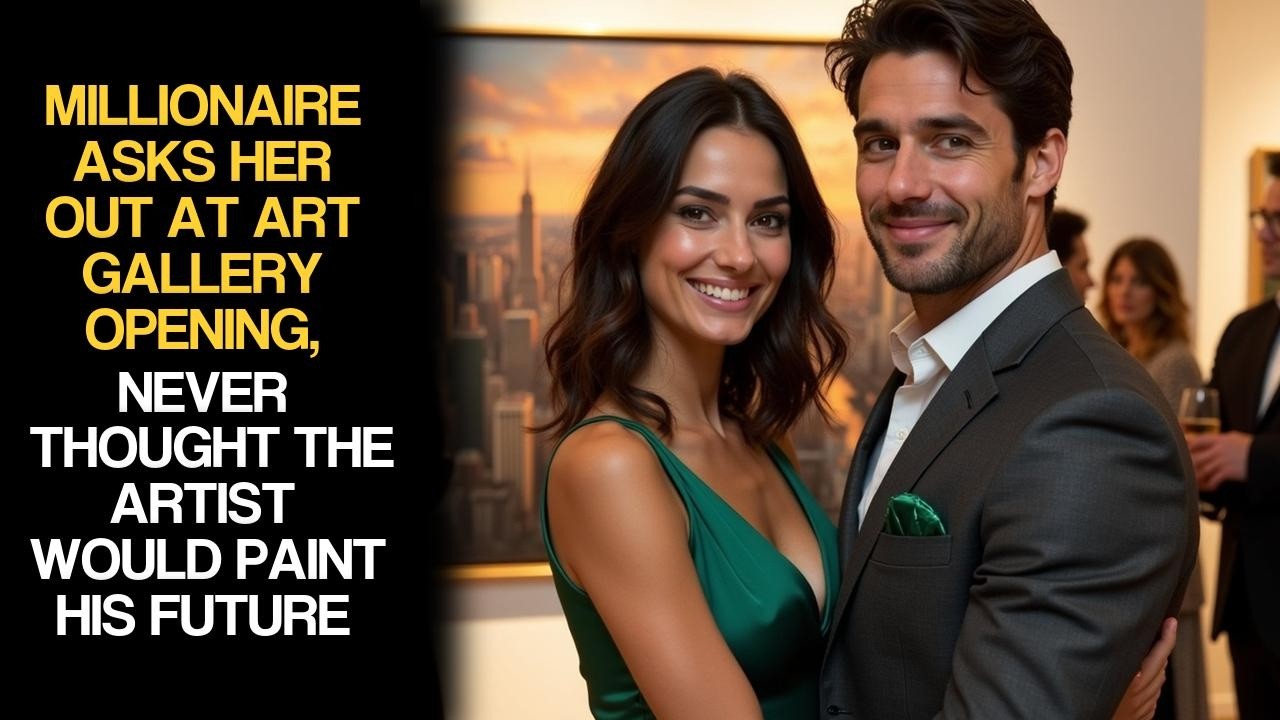 Millionaire Asks Her Out At Art Gallery Opening, Never Thought The Artist Would Paint His Future