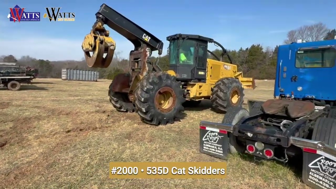 2026 SECA #2000 • 535D Cat Skidders