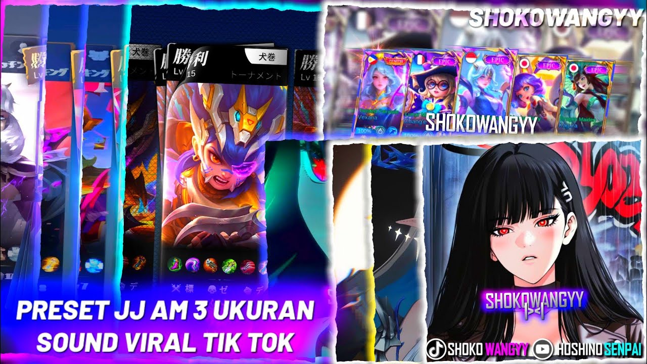 4 PRESET JJ AM 3 UKURAN DJ ENVY X LEGENDARIS,ARABIAN SONGS,LITTLE SWING,SHOKOWANGYY😋🔥