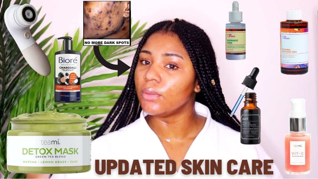 AFFORDABLE SKIN CARE ROUTINE FOR ACNE PRONE SKIN - DARK SPOT & ANTI-AGING FRIENDLY |Journey with Izy