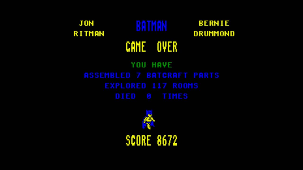 Batman Amstrad cpc HD