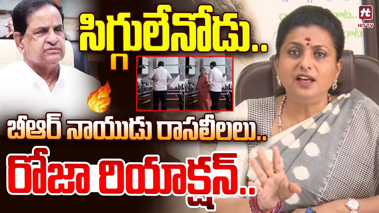 బీఆర్ నాయుడు రాసలీలలు..రోజా రియాక్షన్..| Roja HOT Comments on BR Naidu Video | YS Jagan #hittvmedia