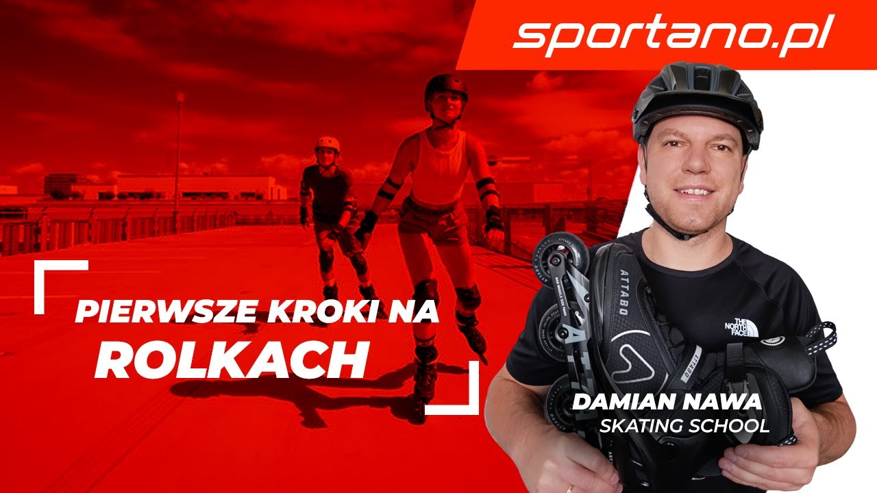 JAK ZACZĄĆ jeździć na rolkach? | Nauka jazdy ft. Damian Nawa (Skating School)