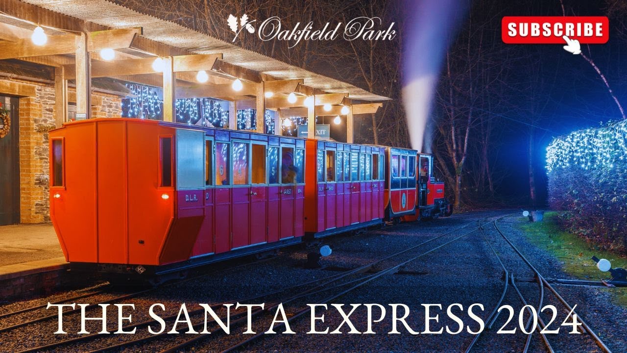 The Santa Express 2024 at Oakfield Park