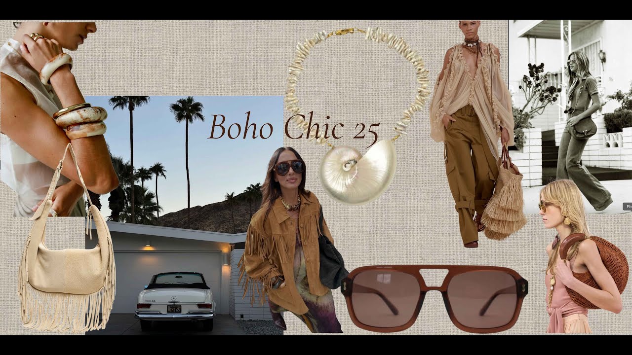 CZYM SIĘ R&Oacute;ŻNI BOHO KT&Oacute;RE ZNAMY OD BOHO CHIC'25 ? | TRENDY 2025 cz.I | PSYCHOLOGIA MODY |