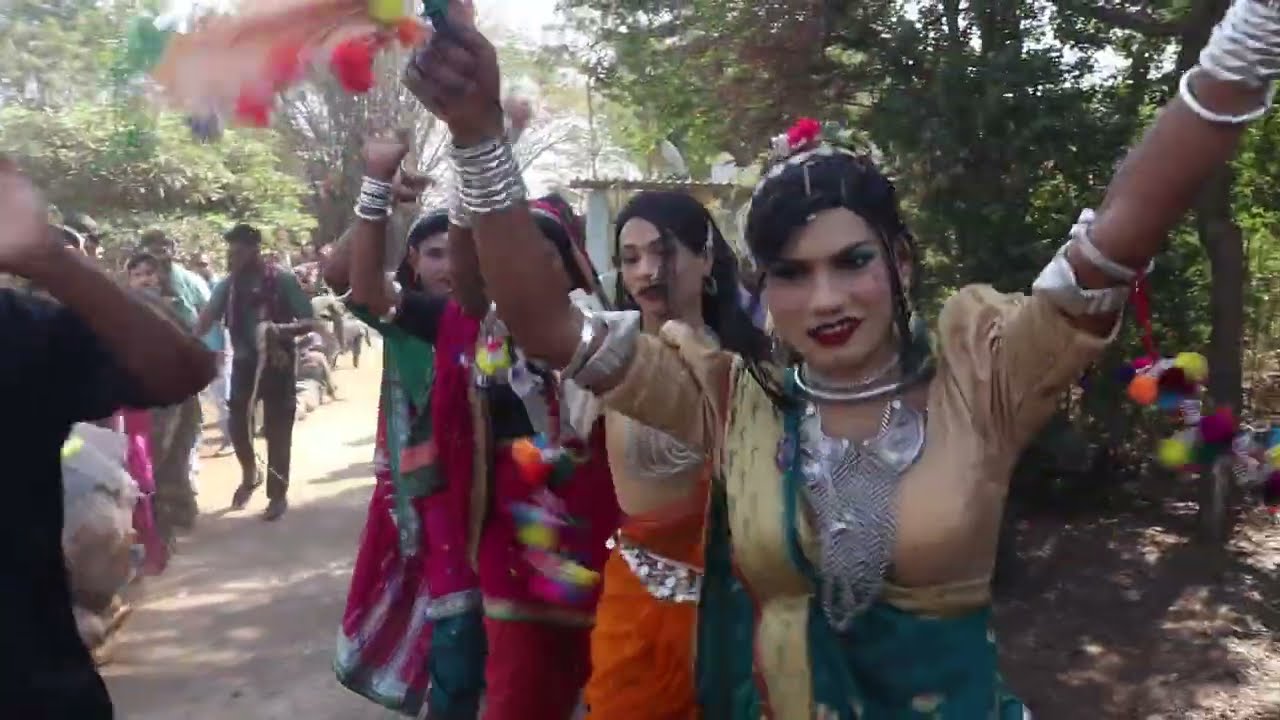 आदिवासी रुढी परंपरा ,होळी गैराआदिवासी पारंपरिक नृत्य 2026 नवापूर तालुक्यातील,चेडापाडा ग्रुप सुपर 