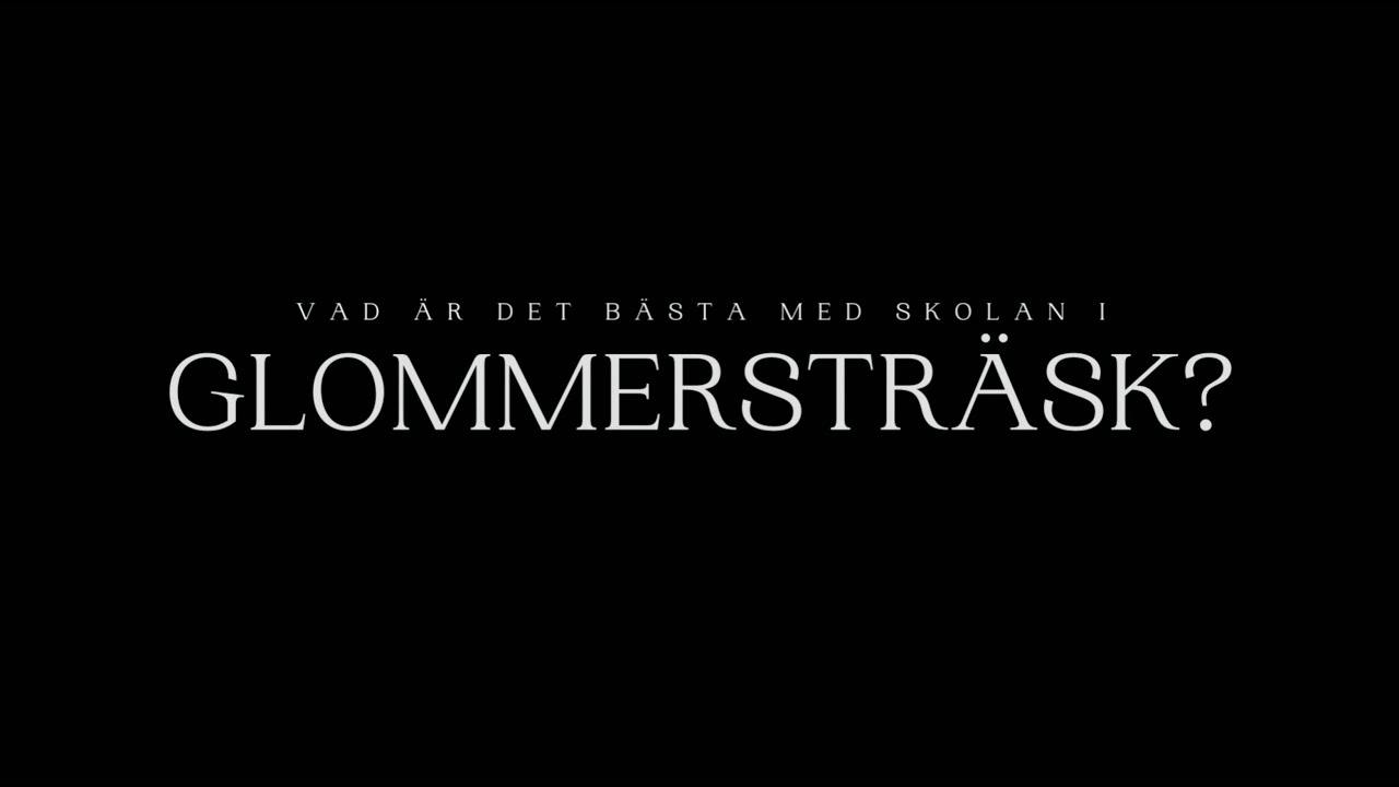 Glommersträsk skola - landsbygdsdröm fast på riktigt