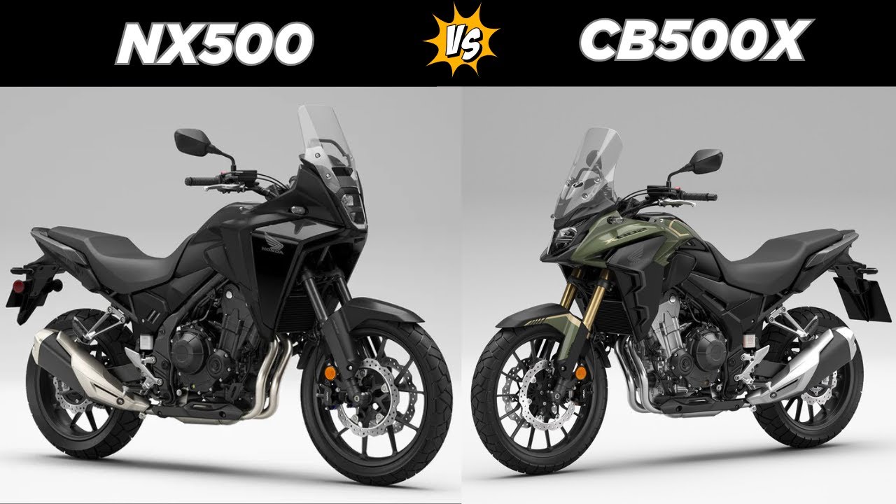 Honda CB500X vs NX500: Ultimate 2025 Comparison | Which Adventure Bike Wins?
